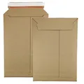 Produktbild: Netuno 10 Braun Versandtaschen aus Well-Pappe DIN A5+ 20 x 28 cm 354g Umschläge aus Pappe haftklebend Karton Versandtaschen Wellpappe Foto-Dokumenten-Versandtaschen Wandkalender Bücher