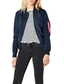 Produktbild: Alpha Industries Damen Jacke Ma-1 TT, Gr. X-Small, Blau (Rep.Blue 07)