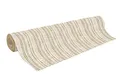 Produktbild: Clairefontaine 223881C - Rolle Geschenkpapier Kraftnatur 50mx70 cm 70g, Instinkt Streifen Weiß, 1 Rolle