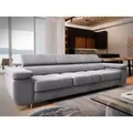 Produktbild: Masseno Sofa MOSINE mit Schlaffunktion, Schlafsofa, Wohnzimmersofa, Couch, Soffa grau