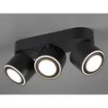 Produktbild: Led Deckenstrahler Taurus 3-flammig Schwarz, Breite 27,3cm