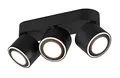 Produktbild: Trio Leuchten LED Deckeneinbau u. Aufbauleuchte Taurus 652910332, Metall Schwarz matt, inkl. 3x 3.5 Watt + 3x 1.5 Watt LED