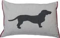 Produktbild: DAVID FUSSENEGGER Kissenhülle Hund Dackel 40 x 60 cm