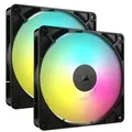 Produktbild: CORSAIR Lüfter 140*140*25 RS140 ARGB PWM Dual Pack