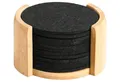 Produktbild: | Untersetzer, 12er Set, Material Bambus, Textil, Maße ø 10 cm/Stärke ca. 0,4...