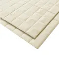 Produktbild: 3D Wandpaneele selbstklebend – Moderne Wandverkleidung mit Samtoberfläche, 69x277 cm – einfache Montage, in verschiedenen Farben erhältlich (Beige)