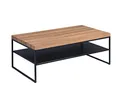 Produktbild: M2 Kollektion Vista 3 Couchtisch, MDF Dekor Eiche braun, 106x60cm, Höhe 40cm
