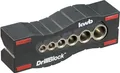 Produktbild: kwb Bohrhilfe/Bohrlehre Ø 44899 mm DrillBlock - Rechtwinklige und präzise Bohrungen auf Oberflächen, Rundmaterialien und Kanten - Inkl. Grip-Points