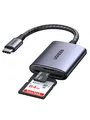 Produktbild: USB C 170MB/S Kartenleser SD Micro SD Card Reader Typ C Kartenlesegerät USB C