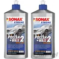 Produktbild: 2x 500ml SONAX XTREME POLISH+WAX 2 HYBRID NPT LACKVERSIEGELUNG POLITUR WACHS