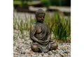 Produktbild: gartendekoparadies.de Gartenfigur Sitzende Buddha Statue, Steinfigur, H. 39 cm, 12 kg, Frostsicher