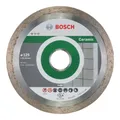 Produktbild: Bosch Diamanttrennscheibe Standard for Ceramic, 125 x 22,23 x 1,6 x 7 mm, 10 Stück