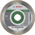 Produktbild: Bosch Professional Zubehör Diamanttrennscheibe Standard for Ceramic, 125 x 22,23 x 1,6 x 7 mm, 10er-Pack (2608603232)
