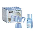 Produktbild: 8006363095341 Bialetti - Set: Moka Express 3tz Light Blue + Perfetto Moka Mandor