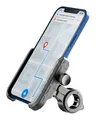 Produktbild: Cellularline Handy Halterung Motorad Fahrrad E-Scooter schwarz Lenker 360° NEU