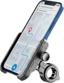 Produktbild: Cellularline Rider Steel Universal Handyhalterung Motorrad Fahrrad Alu Schwarz