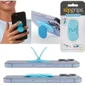 Produktbild: Zipgrips Blue Geometrical | 2 in 1 Handy-Griff & Aufsteller | Sicherer Griff | Halter für Smartphones | Perfekte Selfies | Ideal für Videos