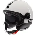 Produktbild: Momodesign FGTR Classic Mono, Jethelm - Weiß/Schwarz - L