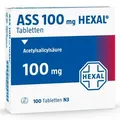 Produktbild: ASS 100 mg HEXAL® Tabletten