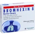 Produktbild: BROMHEXIN 8 Berlin Chemie überzogene Tabletten 50 St. PZN 04394361