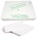 Produktbild: Lomatek Sahneabdeckpapier 18x24cm - 1000 Blatt, Trennpapier für Feingebäck, Gebäckpapier, Torten & Kuchenabdeckpapier für Kuchen & Torten, verhindert Austrocknen & Zusammenkleben, gewachst, weiß