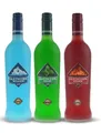 Produktbild: 3 Bundle  Gletscherwasser - Gletscherfeuer - Gletscherminze je 0,7 L