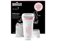 Produktbild: Braun Silk-épil 7, Epilierer Damen, Ladyshaver, 7-030, Weiß/Flamingorosa