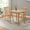 Produktbild: Esstisch 'Klijori' für 2-4 Personen Küchentisch 75 x 75 x 74 cm quadratisch Holz Natur