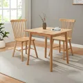 Produktbild: [en.casa] Esstisch Klijori Küchentisch für 2-4 Personen 75 x 75 x 74 cm Esszimmertisch für Esszimmer Küche Wohnzimmer quadratisch Holz Natur