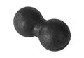 Produktbild: GORILLA SPORTS Massageball Faszienball, Duo Ball, für Selbstmassage, für Rücken und Wirbelsäule, 1-tlg., Lacrosse Ball, Peanut-ball, 16 x 8,2 cm, Schwarz - für Faszientraining