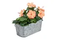Produktbild: relaxdays Blumenkasten Metall, Zink