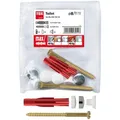 Produktbild: Tox Schrauben-Dübel-Set 04510152, Toilet Plus, 8x51mm Universaldübel und Schrauben 10-teilig