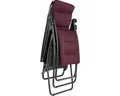Produktbild: Relaxsessel Lafuma RSX Clip XL Air Comfort bordeaux mit Liegefläche aus robustem