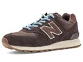 Produktbild: New Balance Damen Wl574v2 Sneaker, Darker Grey Matter/Darker Sea Salt, 8.5