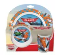 Produktbild: Joy Toy 736490 - Disney Planes 3-teilig Set, aus Melamin: 2 Teller und 1 Becher, 27 x 7 x 28 cm