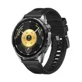 Produktbild: Huawei WATCH GT6 46mm (Atum-B19F),Black Fluoroelastomer Strap