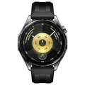 Produktbild: Huawei WATCH GT6 46mm (Atum-B19F),Black Fluoroelastomer Strap 40-61-7593