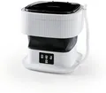 Produktbild: EASYmaxx Mini-Waschmaschine, faltbar, weiß/schwarz