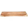 Produktbild: SAM Tischplatte Baumkante Akazie Natur 120 x 40 cm CURTIS