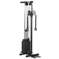 Produktbild: DIONE CW60 - Single Pulley - Cable Crossover - Mit 60KG Gewichten - Erweiterbar bis 90 kg - Wandbefestigung - Kabelzugturm - Latzugturm