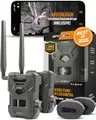 Produktbild: Spypoint Flex-M Twin-Pack - Wildkameras mit Foto- & Videoübertragung, 28 Megapixel, Wildtierkamera mit Nachtsicht, kostenlose App für Ihr Smartphone