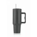 Produktbild: Gourmetmaxx Thermobecher Gourmetmaxx, Grau, Metall, Kunststoff, 1,2 L, doppelwandig, hält warm, kalt, Kaffee & Tee, Tassen, Thermobecher