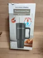 Produktbild: Gourmetmaxx XL-Thermobecher Edelstahl  1,2 Liter | Farbe Grau