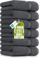Produktbild: Utopia Towels - Handtücher Set aus Baumwolle - 100% Baumwolle ultraweich und sehr saugfähig, 41x71 cm - 6er Pack (Grau)