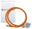 Produktbild: BOGAPRO Set aus Propangasschlauch 150 cm und Gasdruckregler 50 mbar, Druckminder
