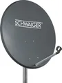 Produktbild: Schwaiger SAT Spiegel Stahl 55cm Satellitenschüssel HD tauglich anthrazit