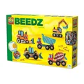 Produktbild: SES Creative 06206 Bügelperlen-Set Baufahrzeuge, 2400 Perlen für Fahrzeugkonstruktionen, Diverse Farben