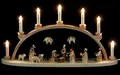 Produktbild: Theo Lorenz Schwibbogen - Christi Geburt - 60 cm - Original Erzgebirge Schwibbögen