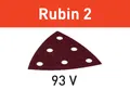Produktbild: Festool Schleifblatt Rubin 2 STF V93/6 P60 RU2/50 499162