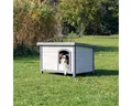 Produktbild: TRIXIE Hundehütte Hundehütte Classic - grau - 85 × 58 × 60 cm